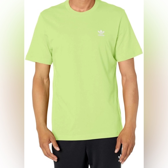 adidas Other - Adidas Men's Large Lime Short Sleeve Tee NWT